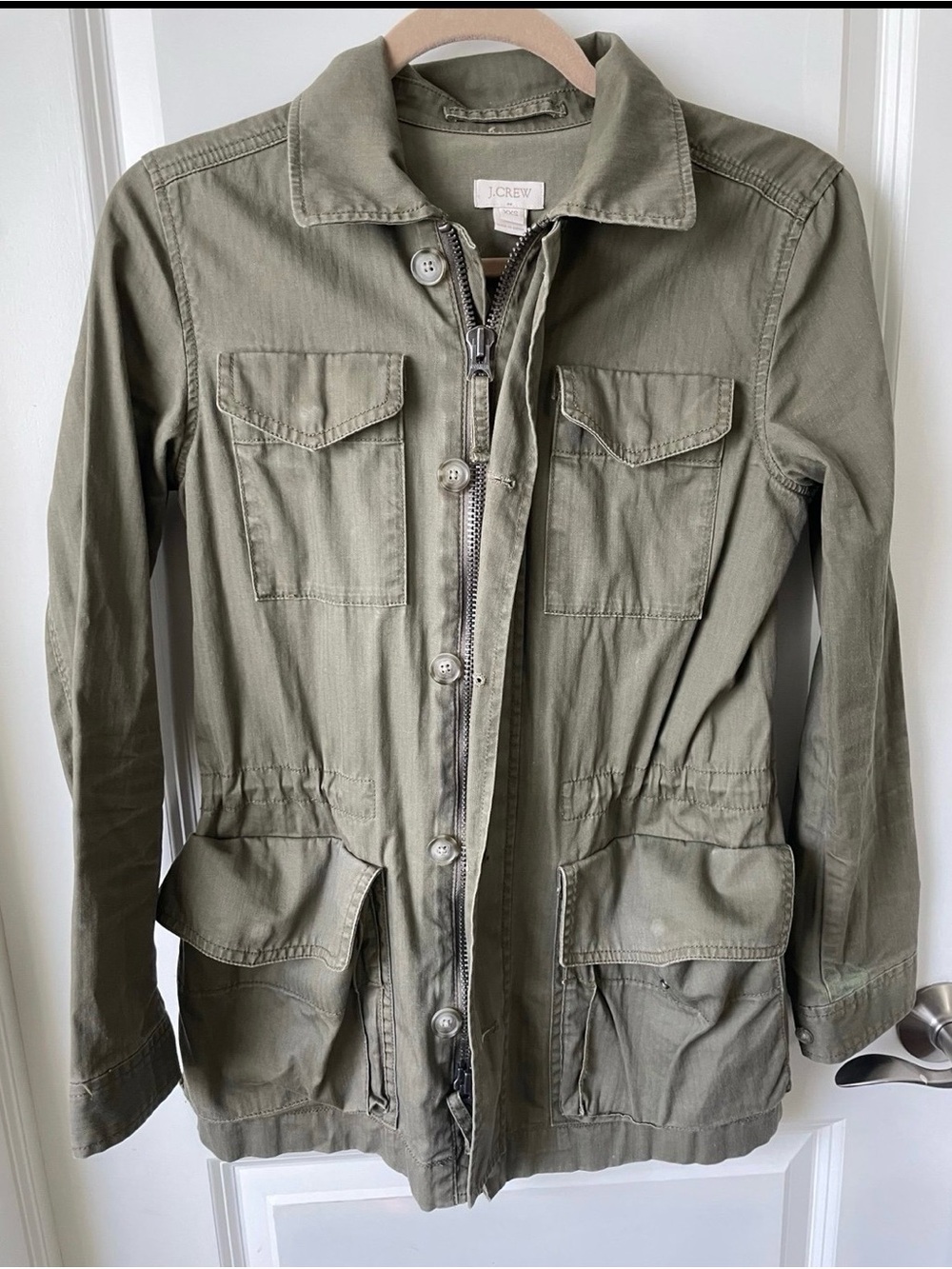 J. Crew Olive Green Utility Field Jacket
